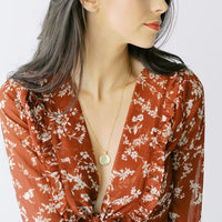 Load image into Gallery viewer, Moon Face Pendant Necklace
