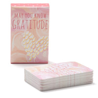 Load image into Gallery viewer, Card Games - May You Know Gratitude - Intention Card Ritual Gift Set
